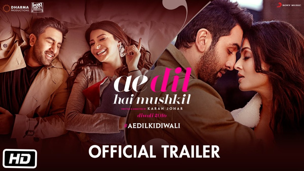 Ae Dil Hai Mushkil 2016 Movie Releases